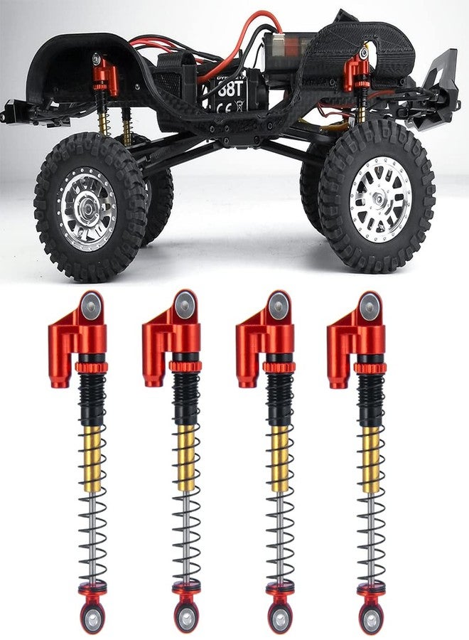 RCLIONS ممتص صدمات RCLIONS RC قابل للتعديل 48 مم لجميع سيارات الزحف RC بمقياس 1:24 من طراز Axial SCX24 Deadbolt Base Camp Gladiator - Image 4
